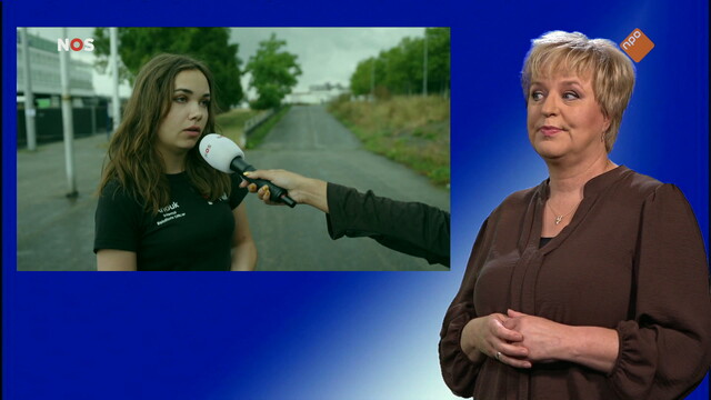 Override of the title NOS Journaal met gebarentaal