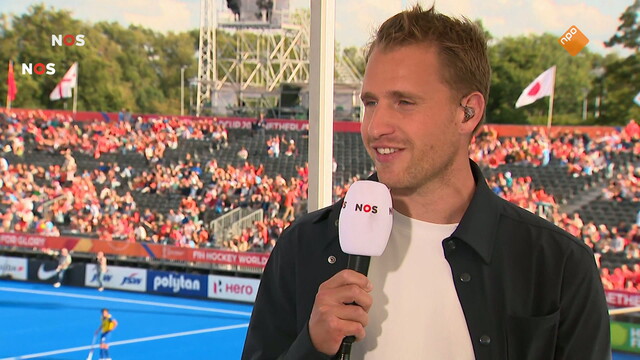 NOS Sport: WK Hockey Nederland - Japan