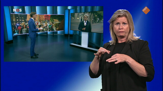 Override of the title NOS Journaal met gebarentaal