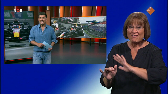 NOS Jeugdjournaal met gebarentaal