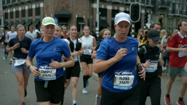 Override of the title De marathonloper