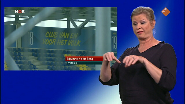 Override of the title NOS Journaal met gebarentaal