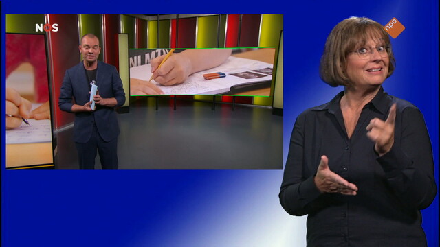 NOS Jeugdjournaal met gebarentaal