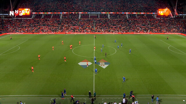 Override of the title NOS Voetbal Nations League Nederland - Servië 2e helft