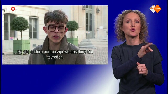 NOS Journaal met gebarentaal