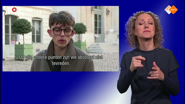 NOS Journaal met gebarentaal