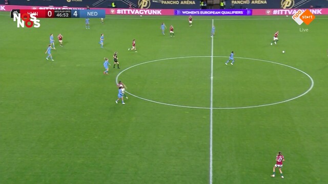 Override of the title NOS WK-kwalificatie Voetbal Hongarije - Nederland 2e helft