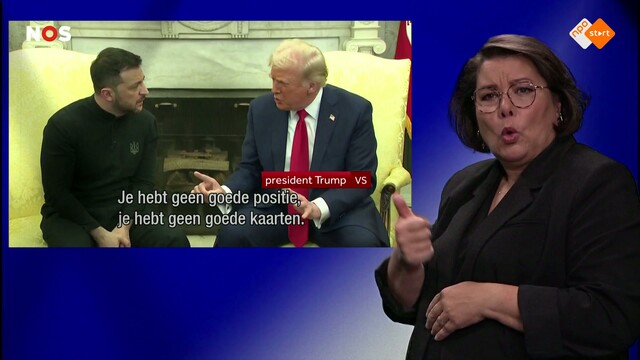 NOS Journaal met gebarentaal
