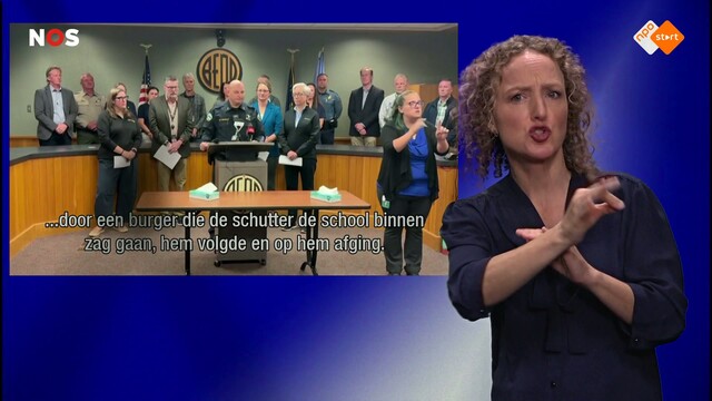 NOS Journaal met gebarentaal