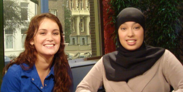 Marjolijn van Heemstra en Hanina Ajarai