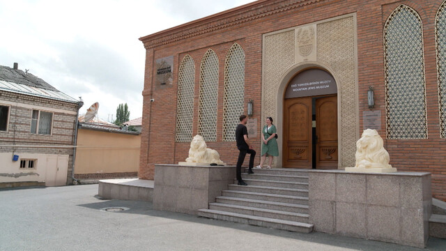 Jelle zoekt naar oorsprong van het Joodse dorp in Azerbeidzjan