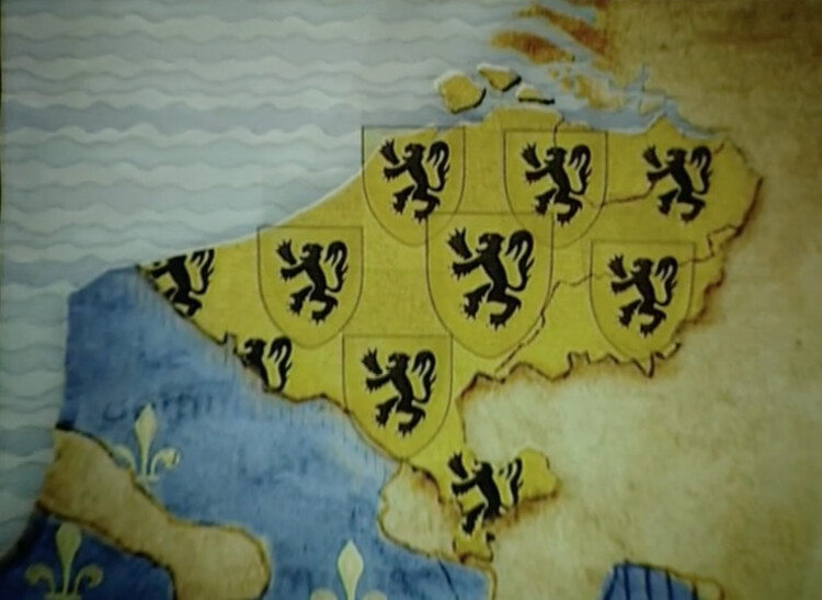 700 jaar Guldensporenslag, NOS