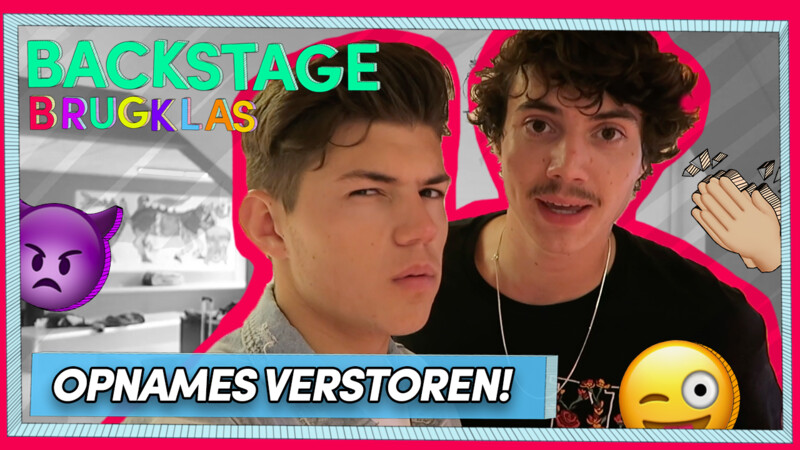 NIEK EN VINCENT VERSTOREN DE OPNAMES! | BRUGKLAS S8