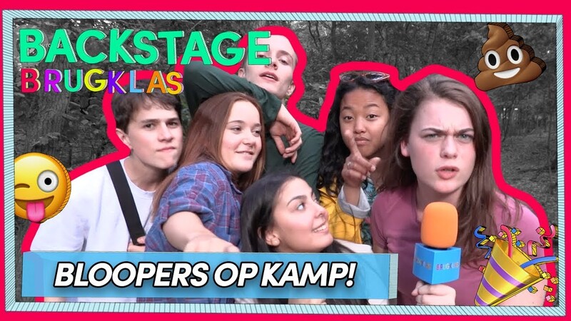 WAT JE NIET ZAG OP TV! - BACKSTAGE OP KAMP | BRUGKLAS S 8