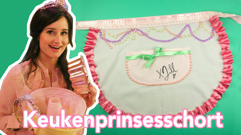 Keukenprinsesschort - DIY | Jill