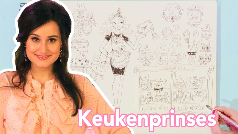 Keukenprinses - Tekenen | Jill