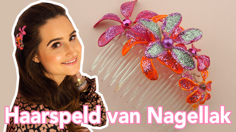 Haarspeld van Nagellak