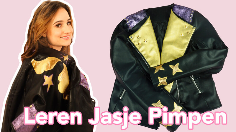 Leren Jasje Pimpen - DIY | Jill