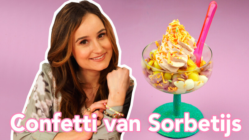 Sorbetijsconfetti - Recept | Jill