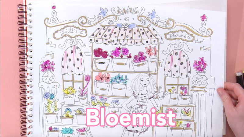 Bloemist - Tekenen | Jill