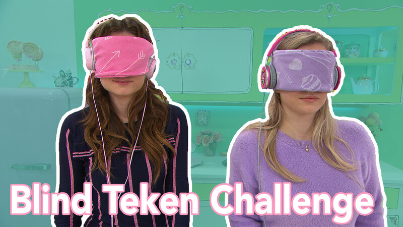 Blind Teken Challenge met Sterre van Brugklas