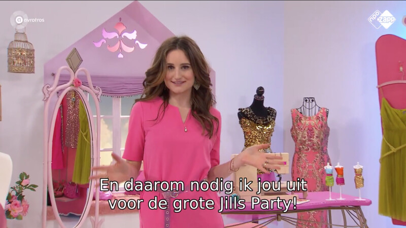 Uitnodiging Jills Party