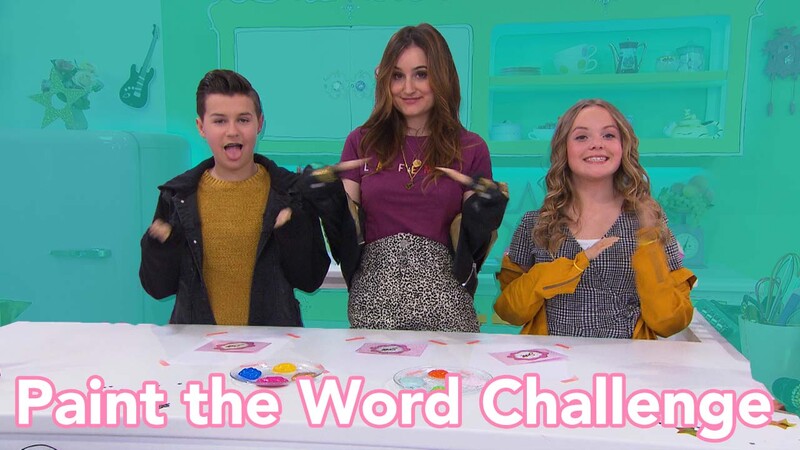 Paint the Word Challenge met Max en Anne