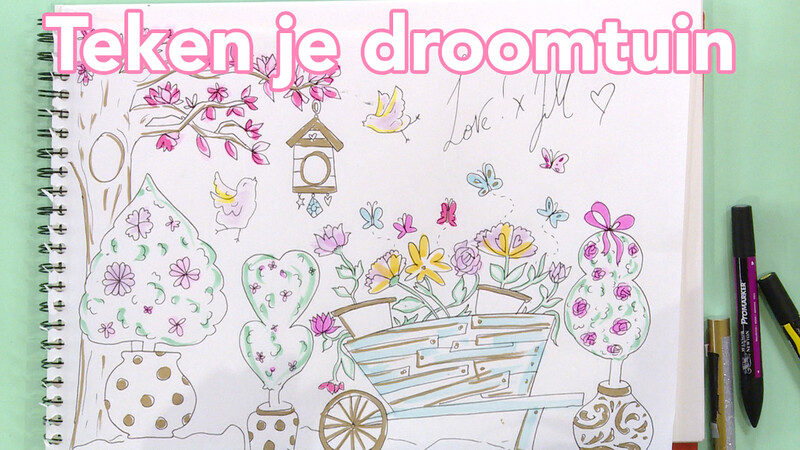 Droomtuin - Tekenen | Jill