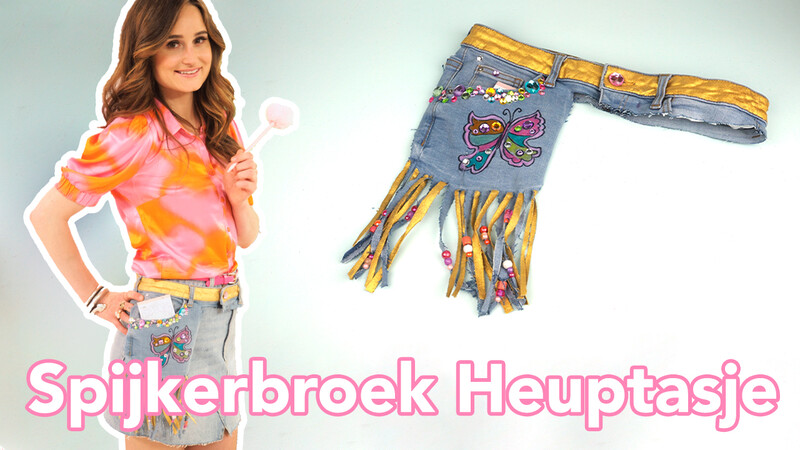 Spijkerbroek Heuptasje - DIY | Jill