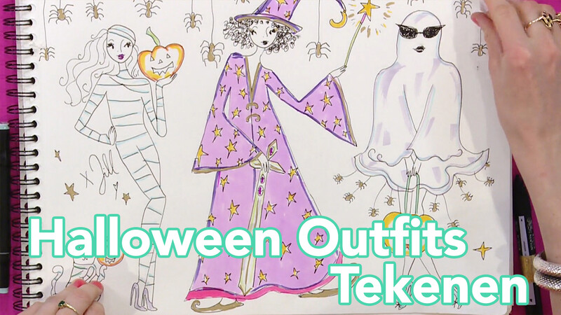 Halloween Kostuums - Tekenen | Jill