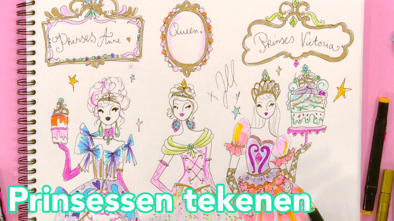 Prinsessen tekenen | Jill