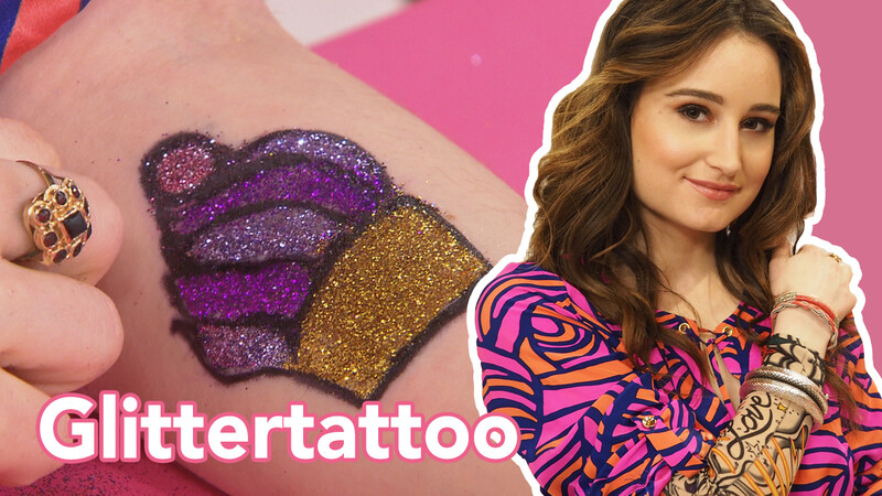 Glittertattoo - DIY | Jill