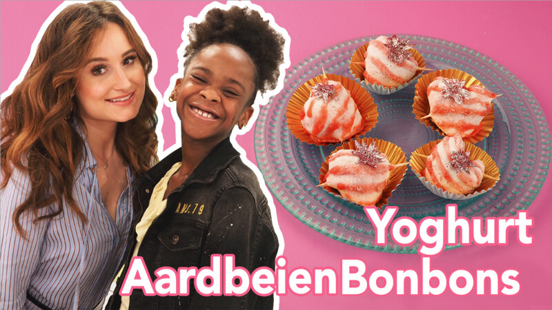 Yoghurt Aardbeienbonbons