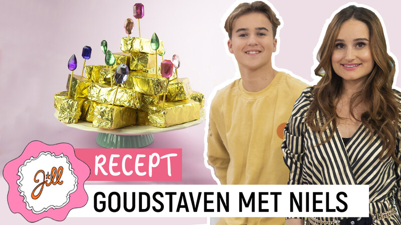 Goudstaven boterkoek met Niels - Recept | Jill