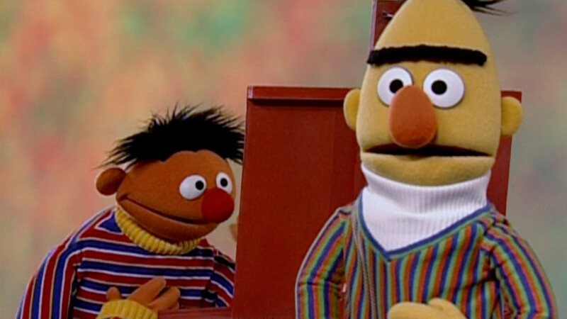 Ernie schildert Bert