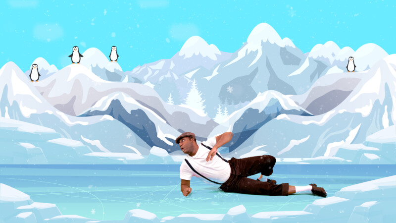 Tappy de Tapdanser - De sneeuw