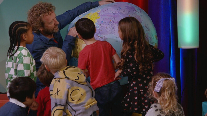 Apennoten reis om de wereld