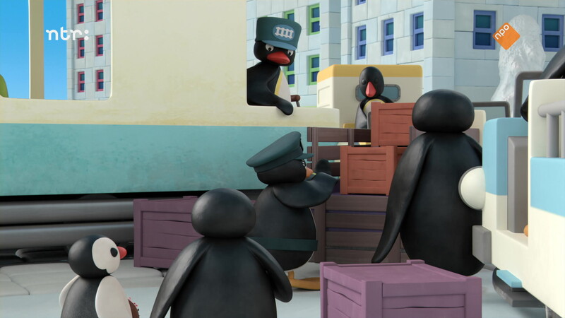 Pingu in de stad