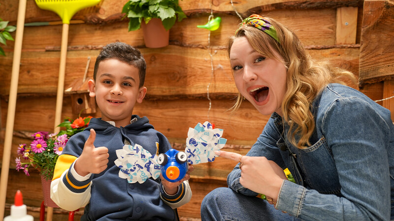 ZAPPELIN BRIGADE - KNUTSEL MEE: Maak een kunstwerk van plastic zwerfafval