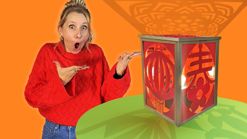 Knutsel een magische lamp voor Chinees Nieuwjaar