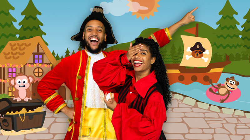 Op zoek naar het geheime piratenfeest!