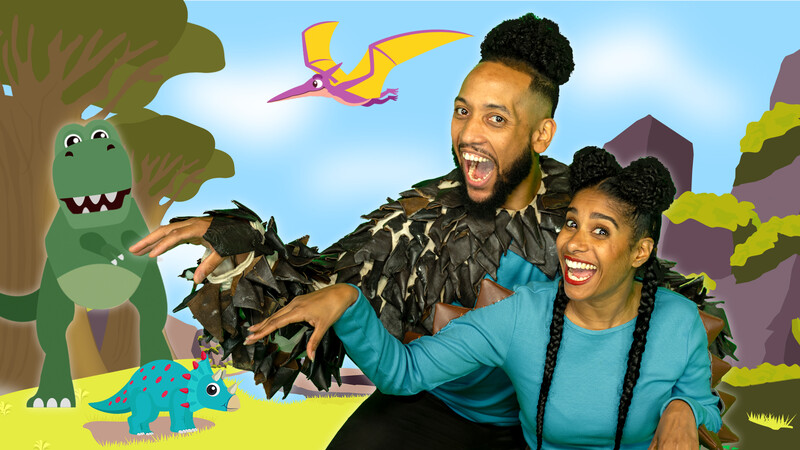 10 Minuten dansen met dino's