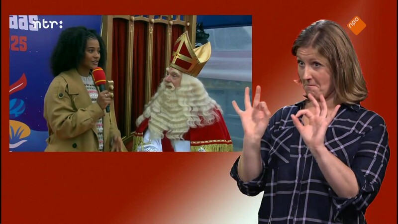 Intocht Sinterklaas 2025 met gebarentaal