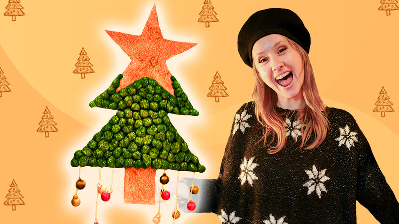 Sprankelend kerstboomlampje