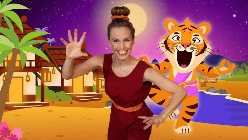 Yoga mee met Roos - India