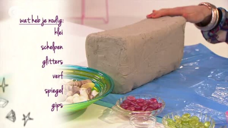 Jill - DIY: Spiegel met gipsrand