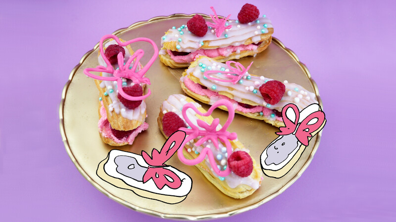 Vlinder Eclairs - Recept | Jill