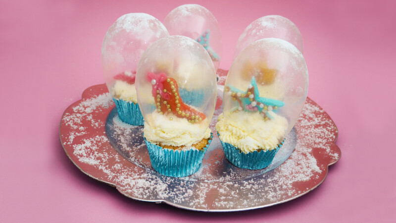 Snowglobe Cupcakes - Recept | Jill