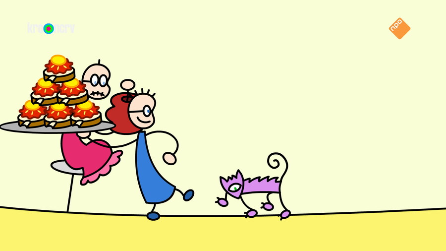 Tom en de boterham met aardbeienjam en honing