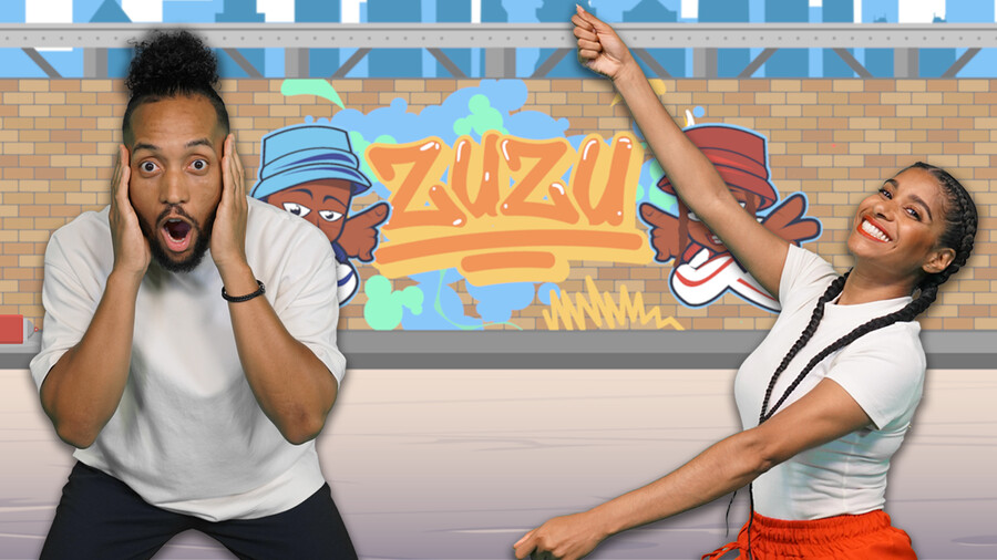 Dans mee met Zuzu (Graffiti)